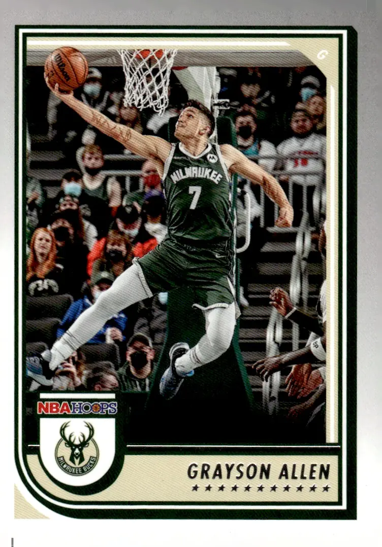 2022-23 NBA Hoops #47 Grayson Allen (front)