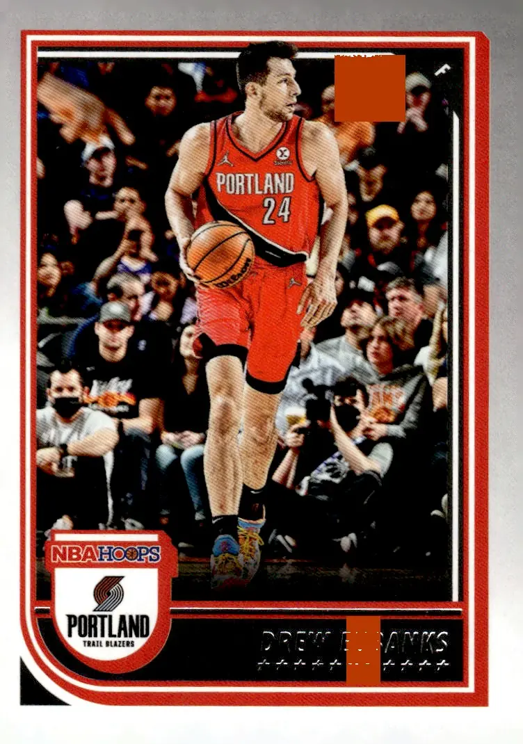 2022-23 NBA Hoops #212 Drew Eubanks (front)