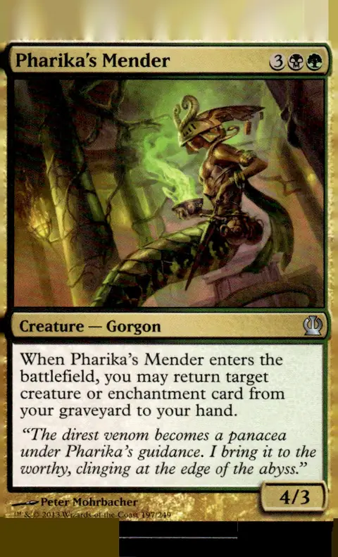 2013 Theros (THS) #197/249 Pharika's Mender – Foil
