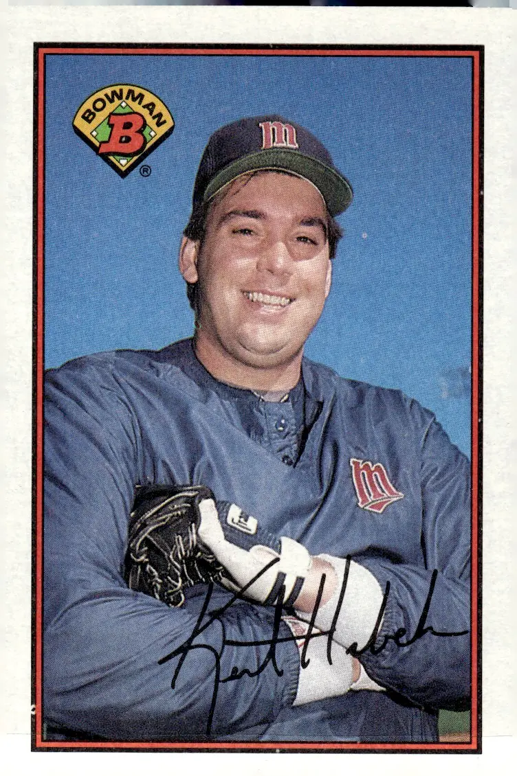 1989 Bowman #157 Kent Hrbek (front)