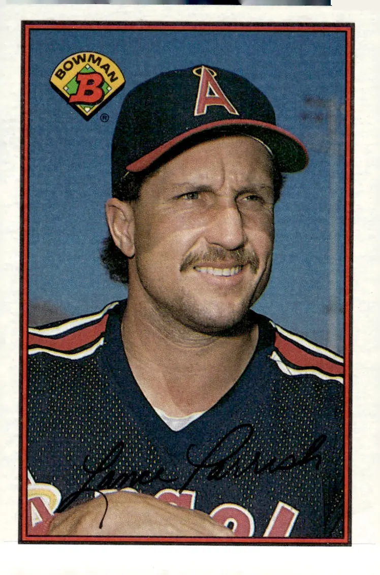 1989 Bowman #45 Lance Parrish (front)