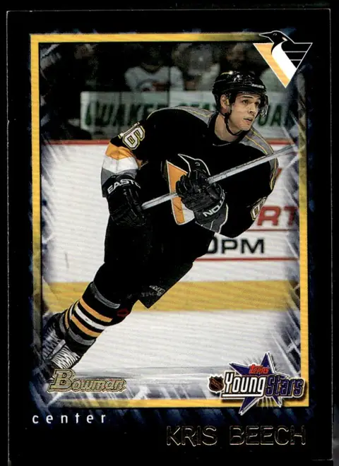 2001-02 Bowman YoungStars #164 Kris Beech