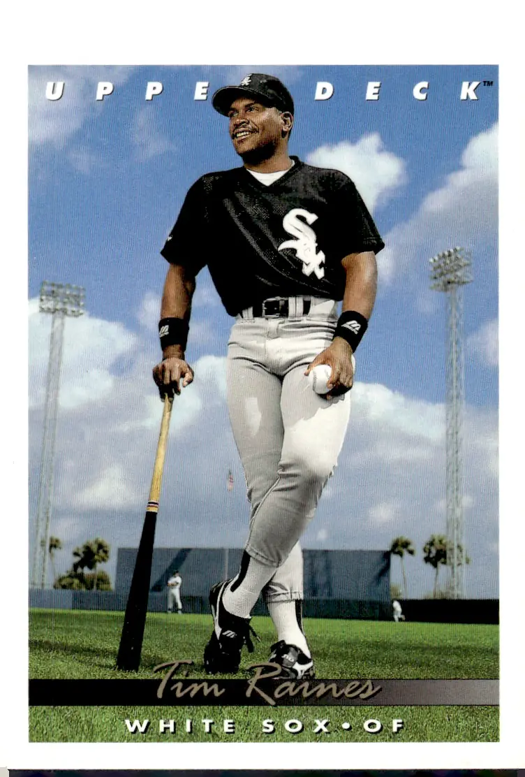 1993 Upper Deck #597 Tim Raines (front)