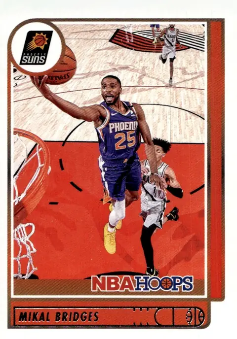 2021-22 NBA Hoops #16 Mikal Bridges