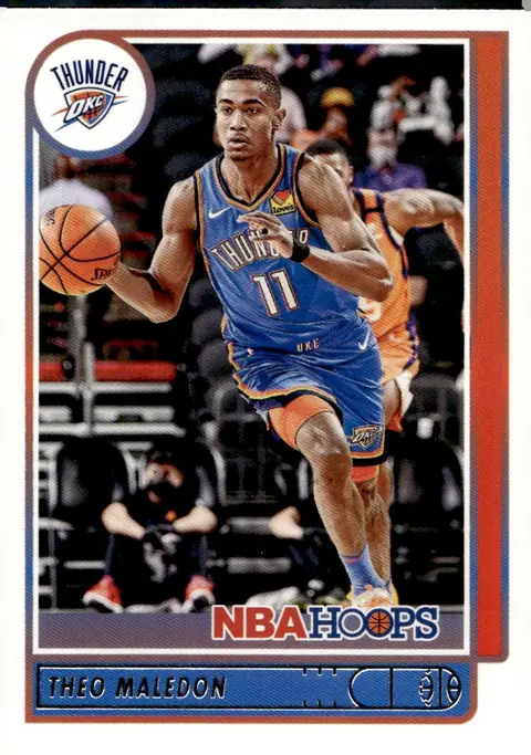 2021-22 NBA Hoops #63 Théo Maledon