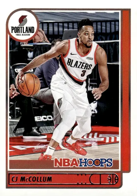 2021-22 NBA Hoops #81 CJ McCollum