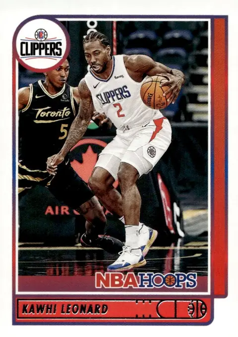 2021-22 NBA Hoops #76 Kawhi Leonard