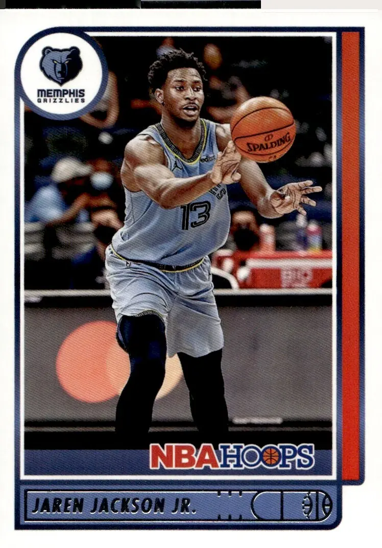 2021-22 NBA Hoops #172 Jaren Jackson Jr. (front)
