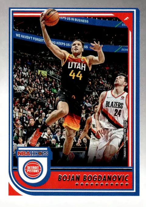 2022-23 NBA Hoops #217 Bojan Bogdanovic