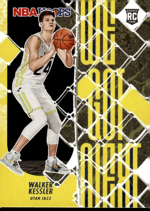 2022-23 NBA Hoops #19 Walker Kessler