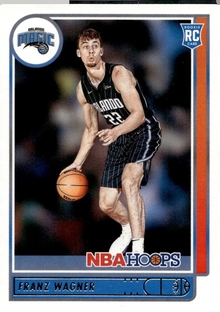 2021-22 NBA Hoops #235 Franz Wagner (front)