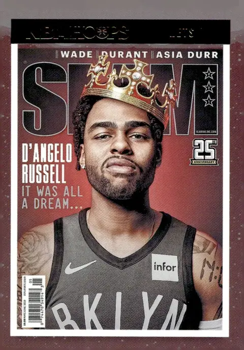 2021-22 NBA Hoops #221 D'Angelo Russell