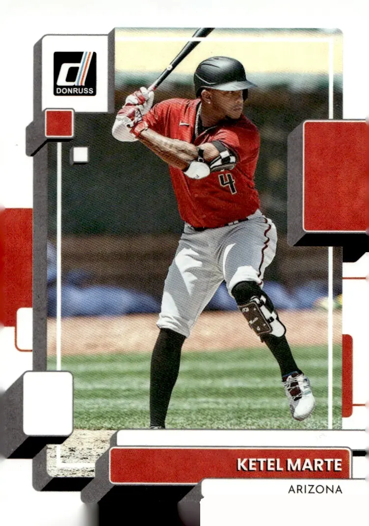 2022 Panini Donruss Baseball #133 Ketel Marte (front)