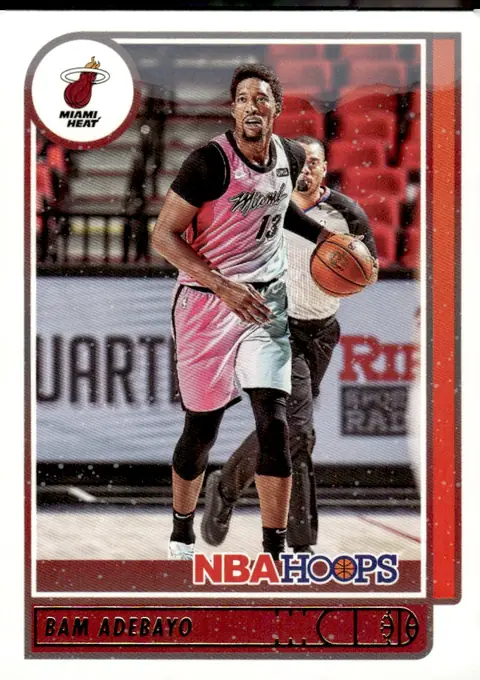 2021-22 NBA Hoops #20 Bam Adebayo