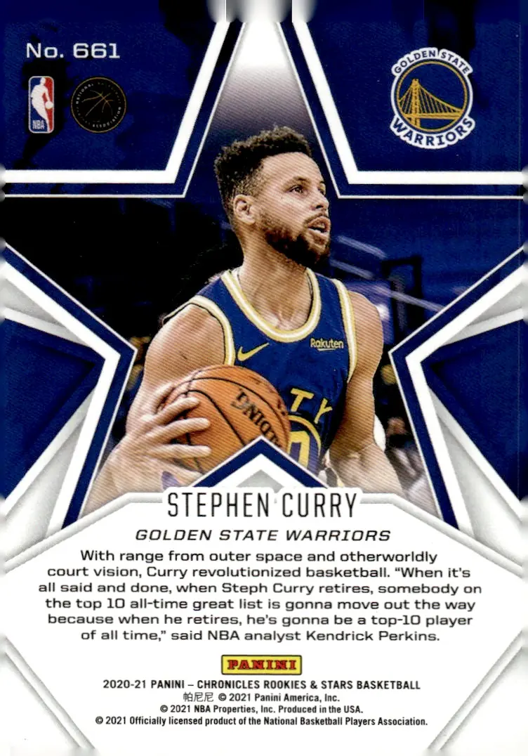 2020-21 Chronicles #661 Stephen Curry (back)