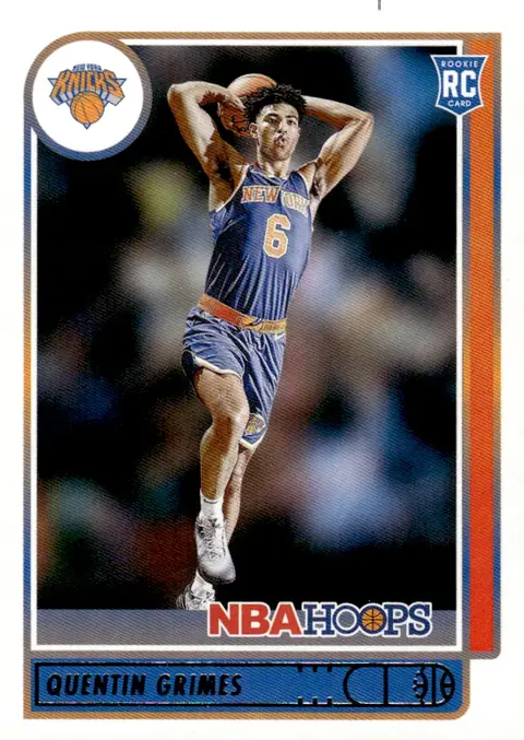 2021-22 NBA Hoops #206 Quentin Grimes