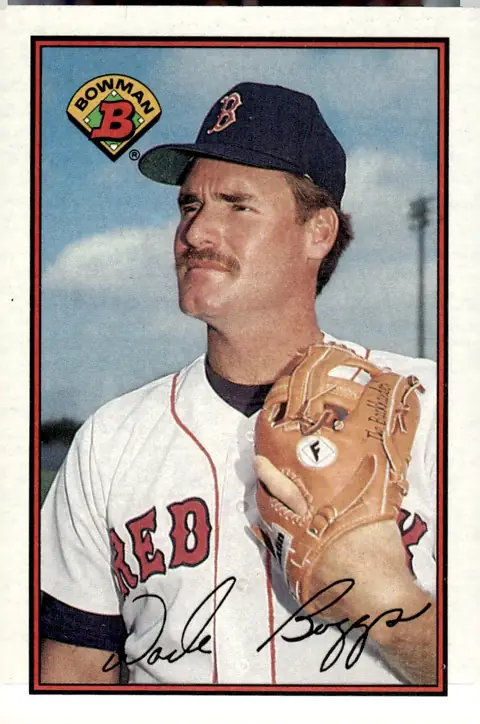 1989 Bowman #32 Wade Boggs