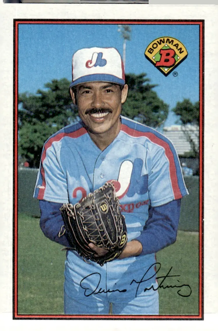 1989 Bowman #359 Denny Martinez (front)