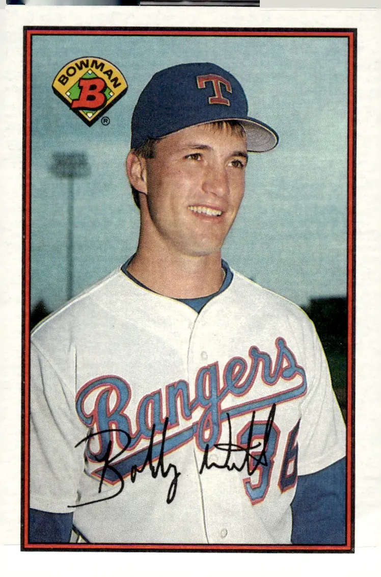 1989 Bowman #222 Bobby Witt (front)