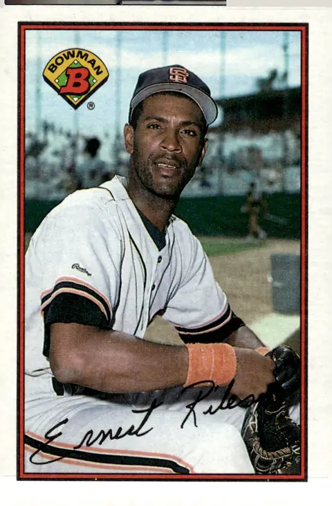 1989 Bowman #475 Ernie Riles