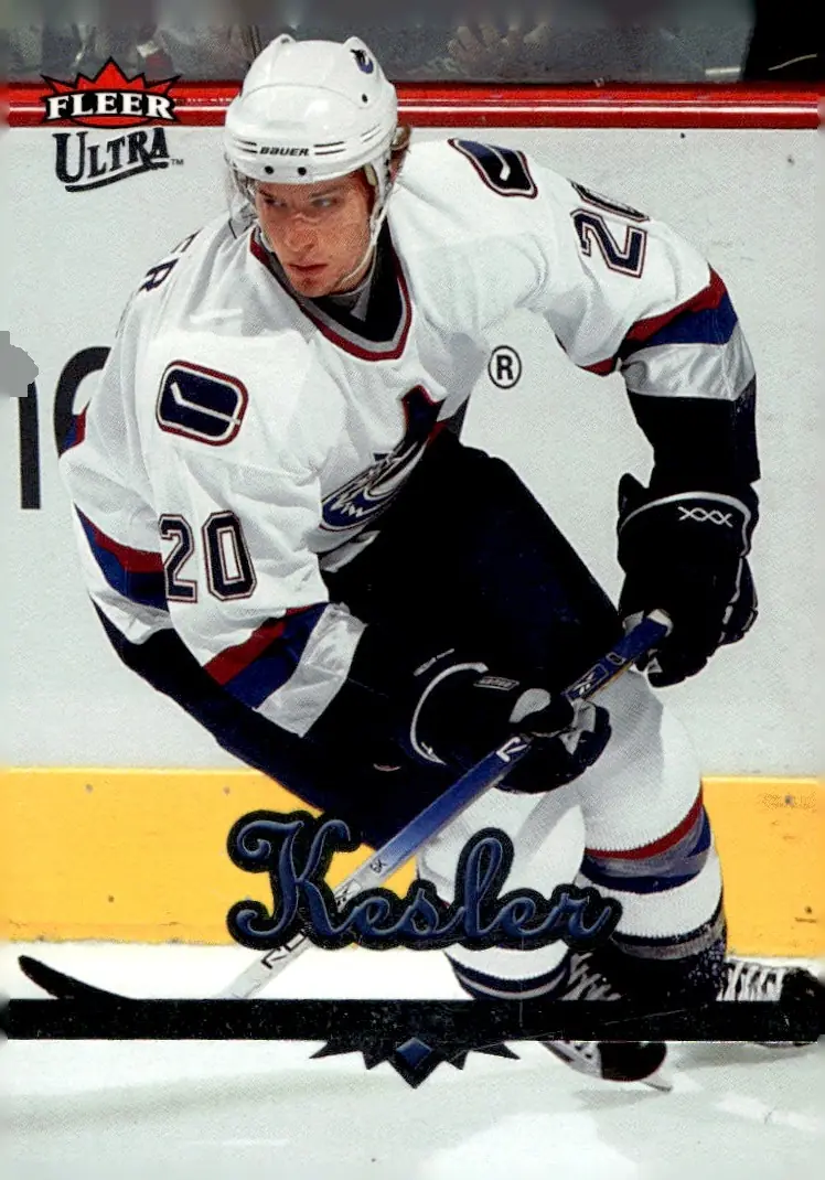 2005-06 Fleer Ultra #196 Ryan Kesler (front)