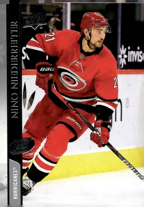 2020-21 Upper Deck Extended Series #524 Nino Niederreiter