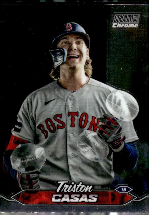 2024 Topps Stadium Club #33 Triston Casas – Chrome