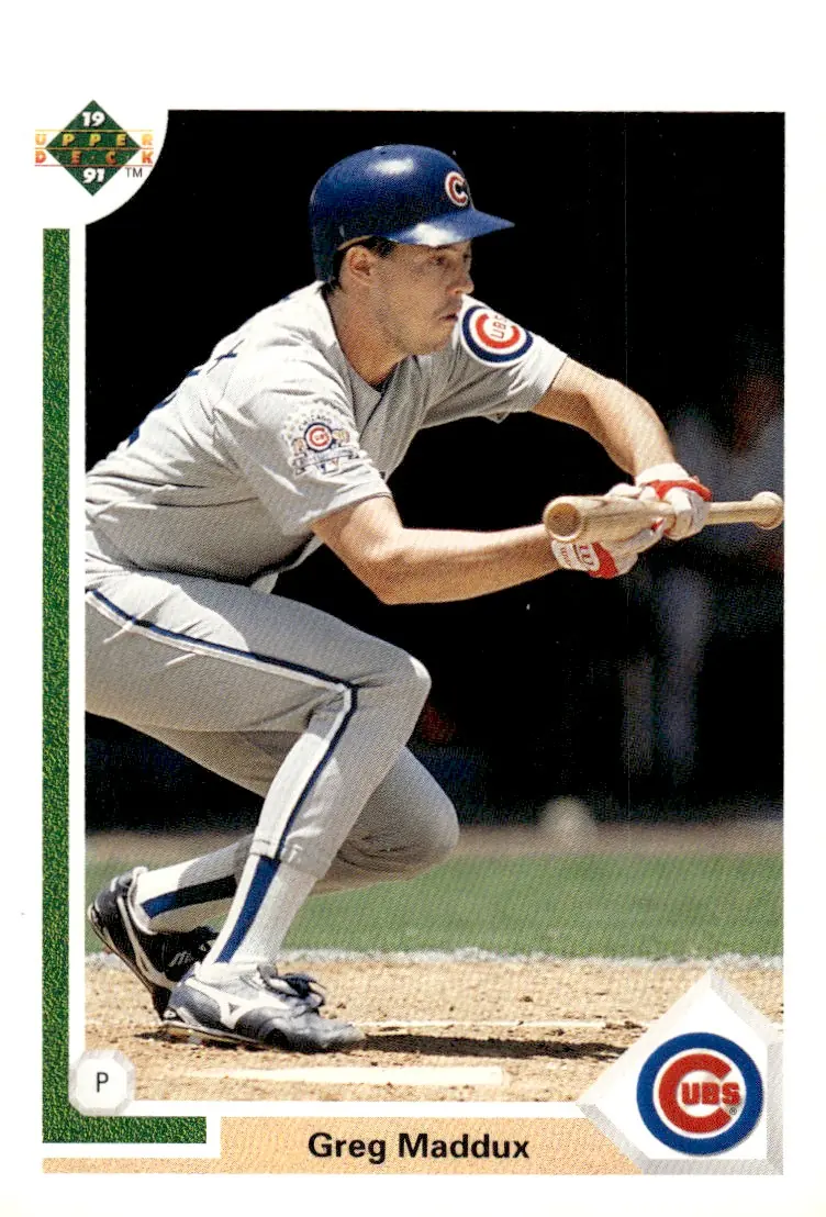 1991 Upper Deck #115 Greg Maddux (front)