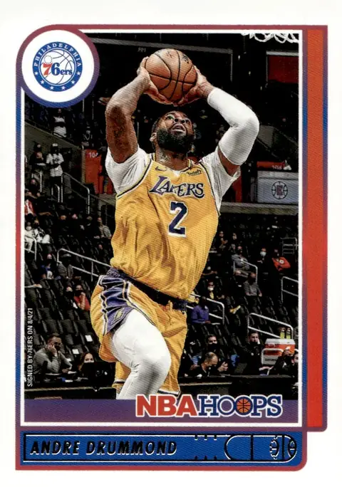 2021-22 NBA Hoops #186 Andre Drummond