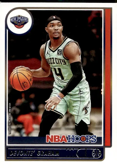 2021-22 NBA Hoops #180 Devonte' Graham