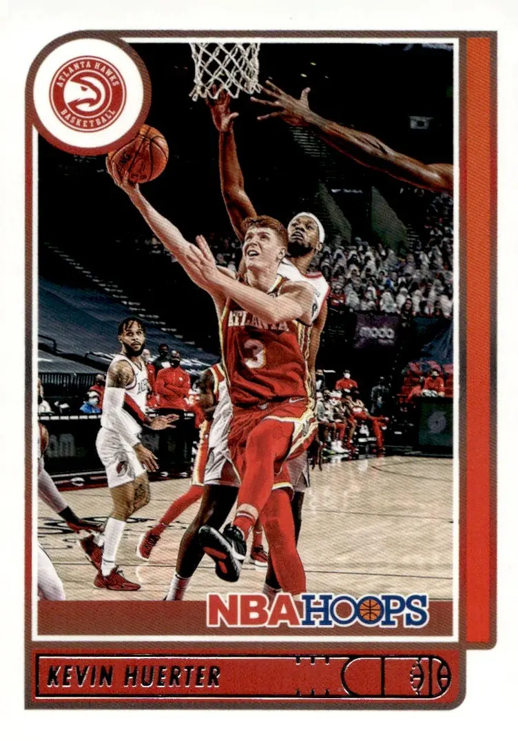 2021-22 NBA Hoops #148 Kevin Huerter (front)