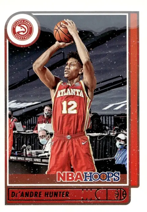 2021-22 NBA Hoops #188 De'Andre Hunter