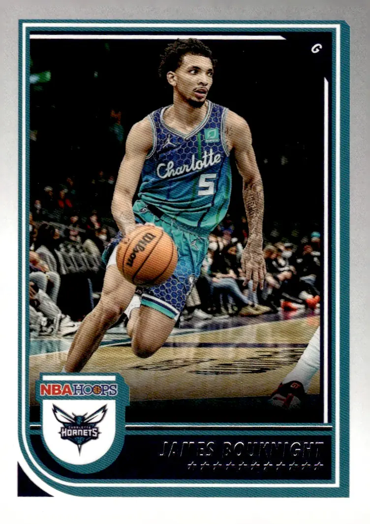 2022-23 NBA Hoops #95 James Bouknight (front)