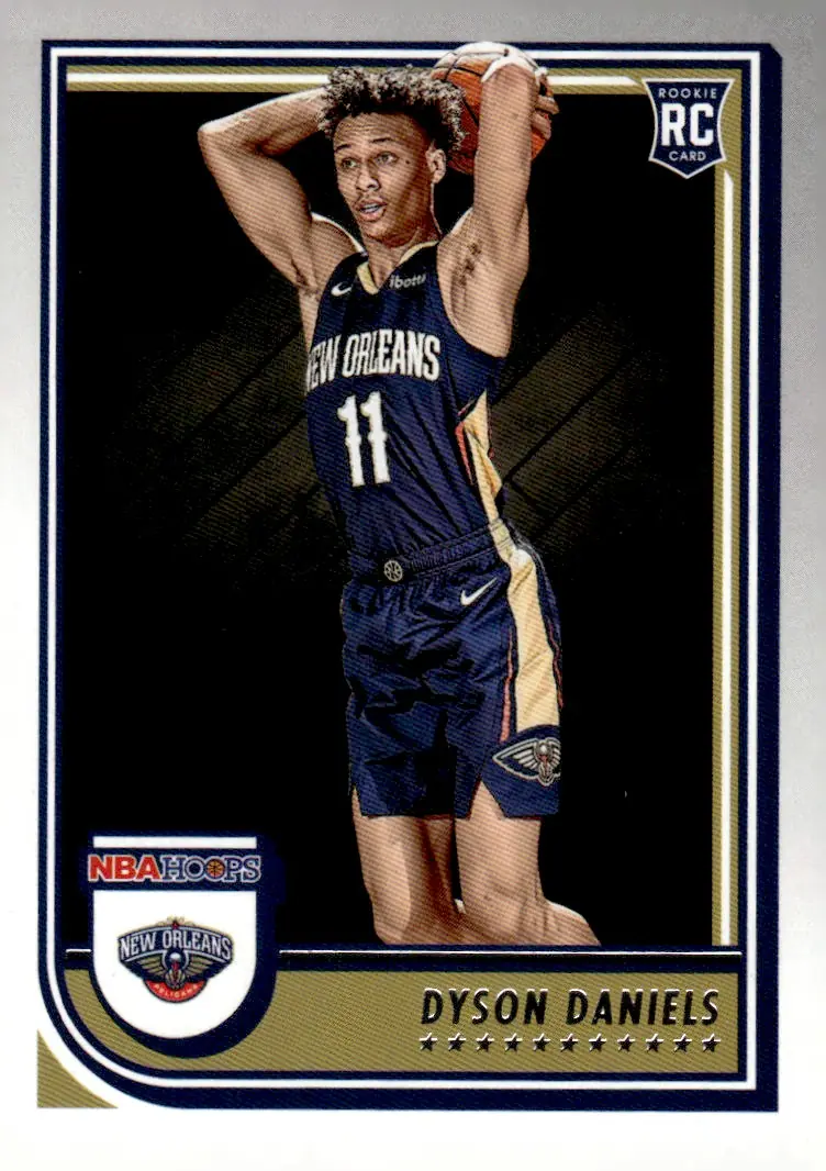 2022-23 NBA Hoops #238 Dyson Daniels (front)