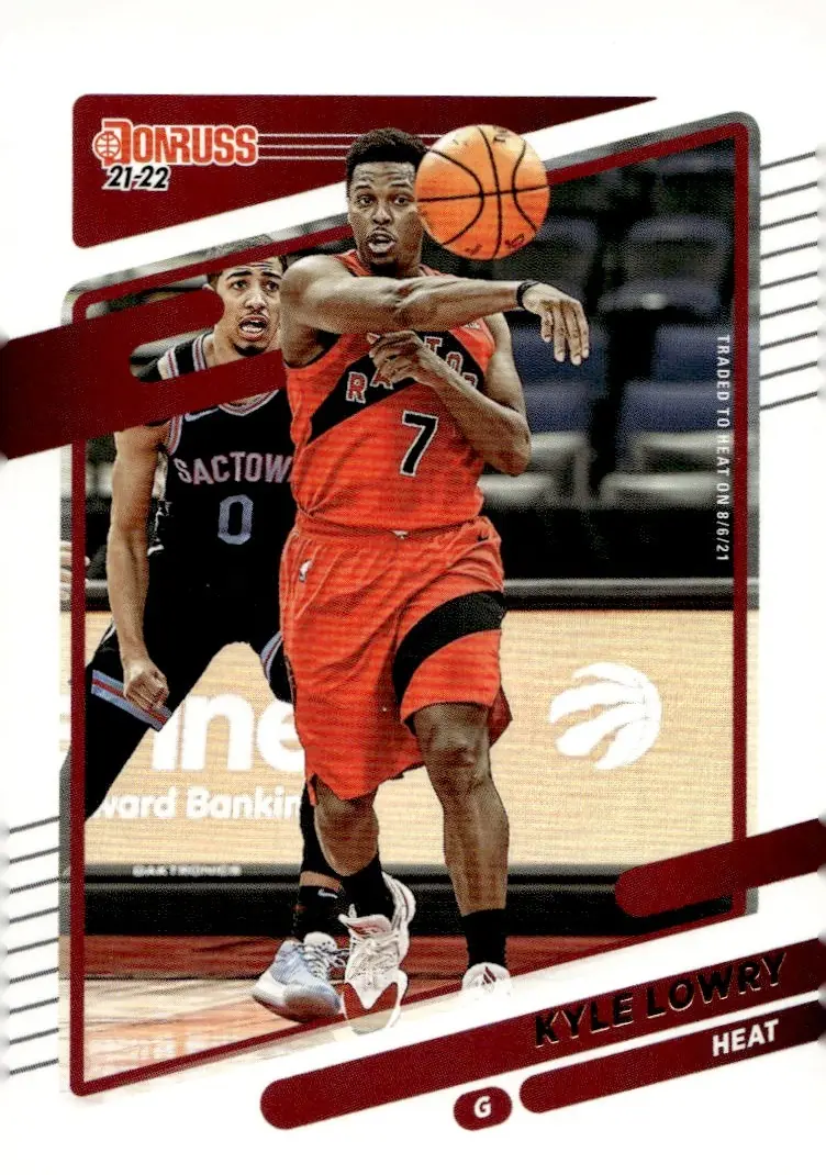 2021-22 Donruss #119 Kyle Lowry (front)
