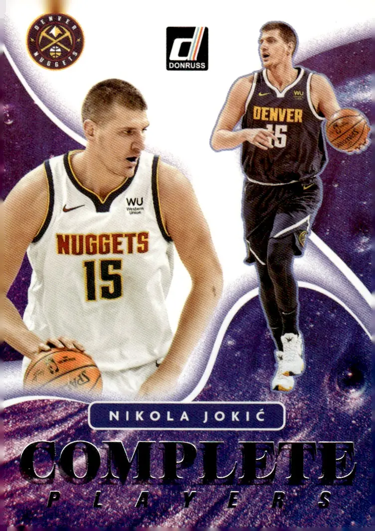 2021-22 Donruss #17 Nikola Jokić (front)