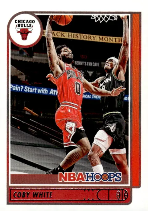 2021-22 NBA Hoops #35 Coby White