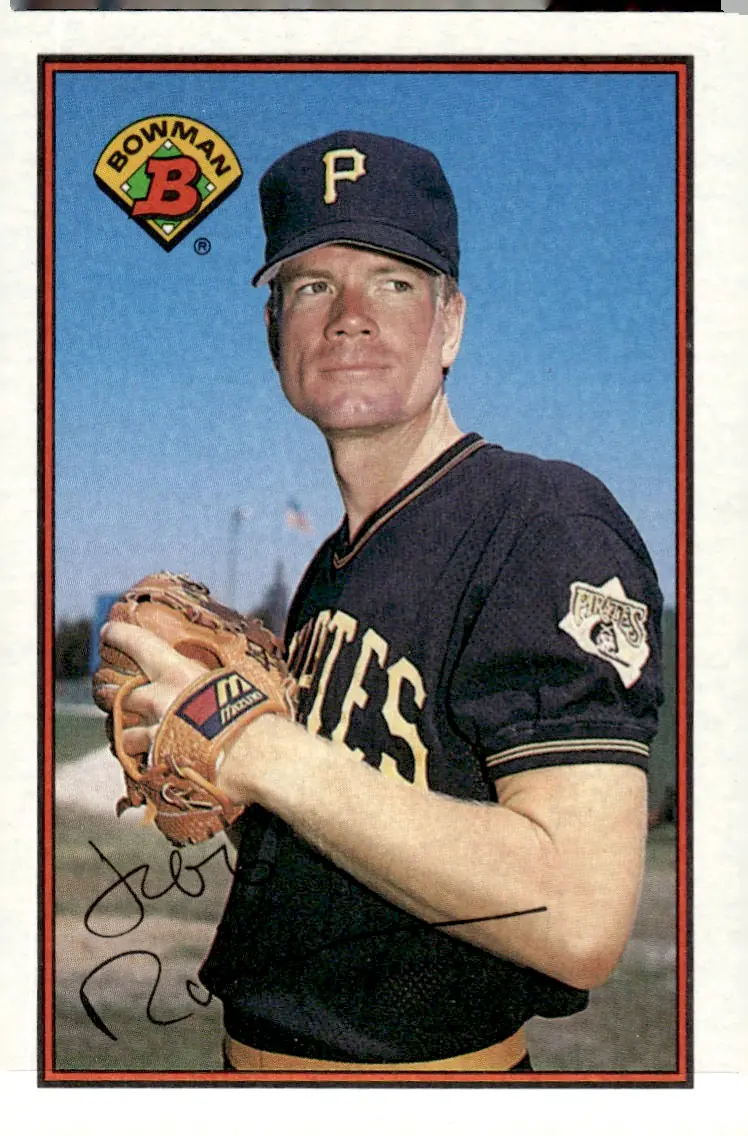 1989 Bowman #410 Jeff Robinson (front)