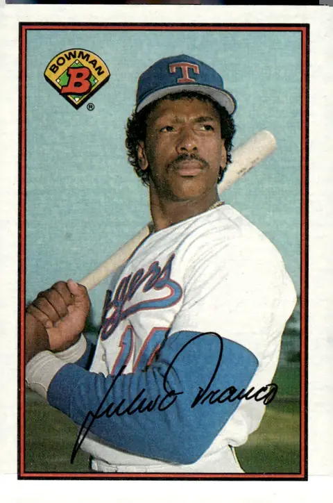 1989 Bowman #228 Julio Franco