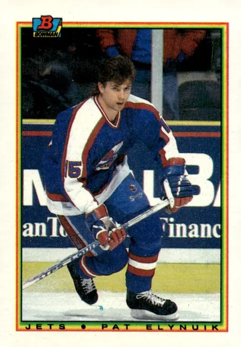 1990-91 Bowman #137 Pat Elynuik