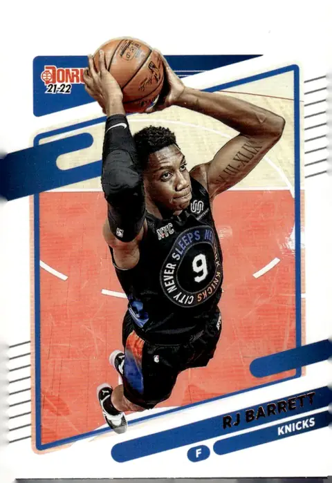 2021-22 Panini Donruss Basketball #83 RJ Barrett