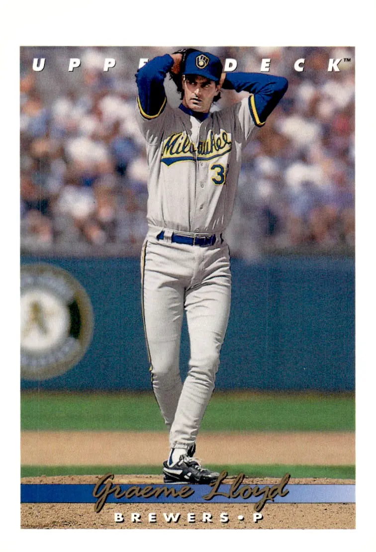 1993 Upper Deck #725 Graeme Lloyd (front)