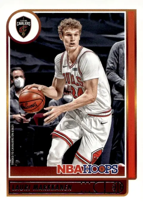 2021-22 NBA Hoops #55 Lauri Markkanen