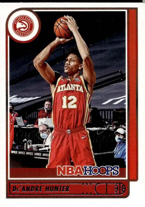 2021-22 NBA Hoops #188 De'Andre Hunter