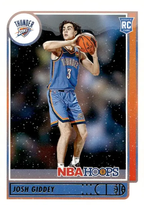2021-22 NBA Hoops #202 Josh Giddey