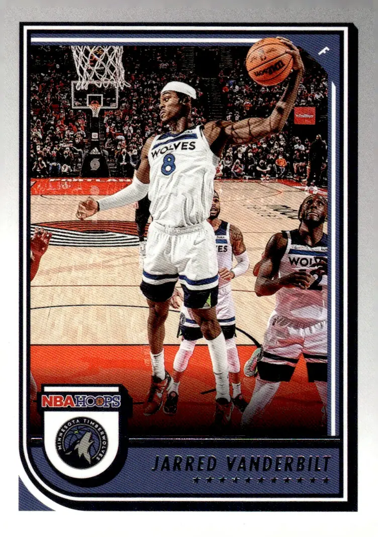 2022-23 NBA Hoops #198 Jarred Vanderbilt (front)