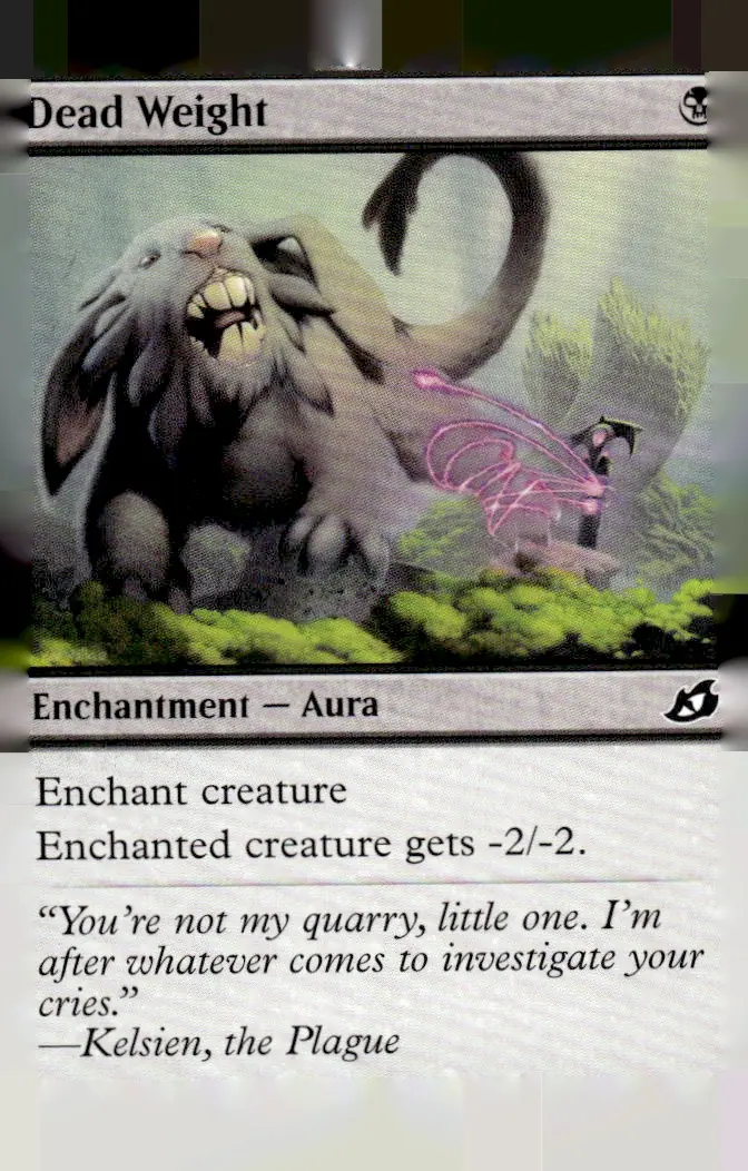 2020 Magic: The Gathering — Ikoria: Lair of Behemoths (IKO) #83 Dead Weight (front)
