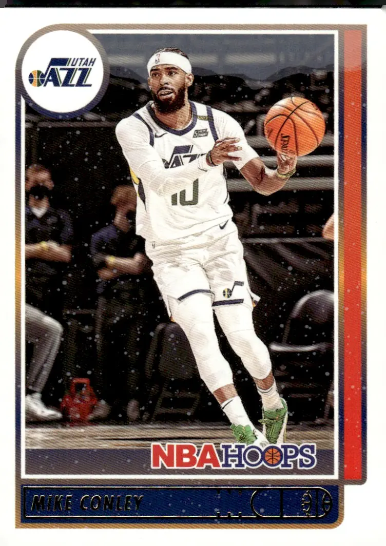2021-22 NBA Hoops #179 Mike Conley (front)