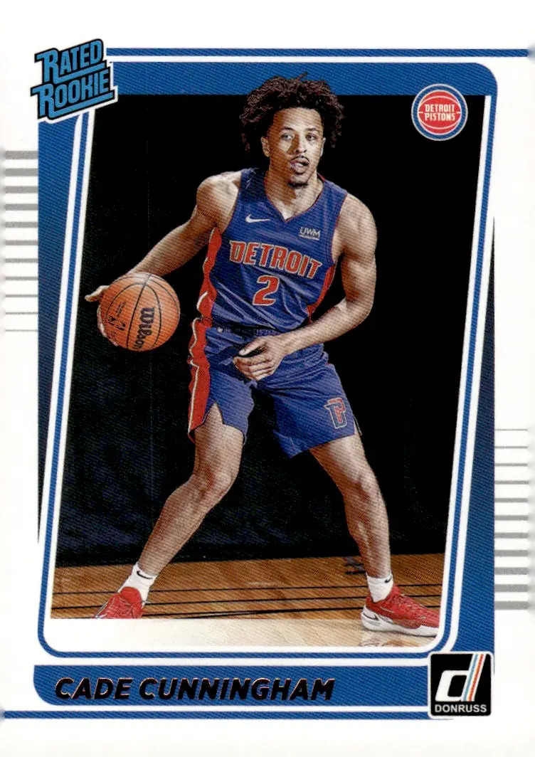 2021-22 Donruss #211 Cade Cunningham (front)