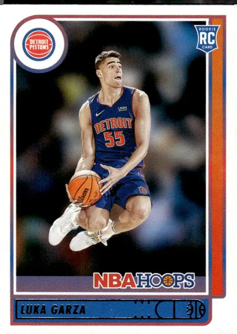2021-22 NBA Hoops #250 Luka Garza